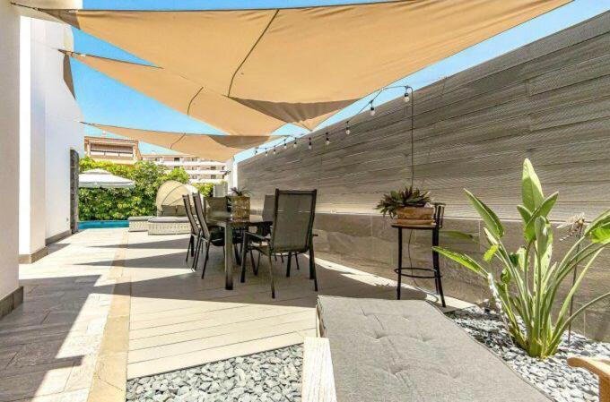 Luxury Villa Tropical Private Heated Pool Los Cristianos  Exteriér fotografie